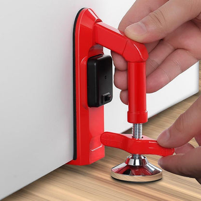 Ultimate Portable Alarm Door Stopper with 80Db Siren – Your Essential Personal Protection for Home, Travel, and Beyond
