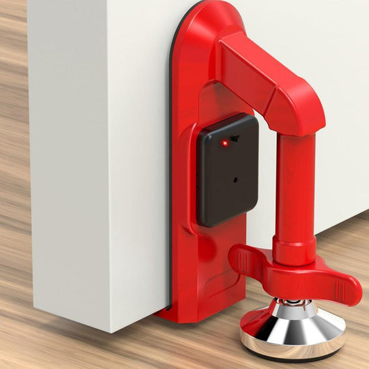 Ultimate Portable Alarm Door Stopper with 80Db Siren – Your Essential Personal Protection for Home, Travel, and Beyond