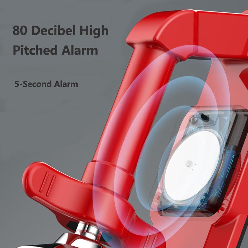 Ultimate Portable Alarm Door Stopper with 80Db Siren – Your Essential Personal Protection for Home, Travel, and Beyond